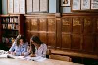 Description: Bradley House library