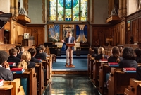 Description: St Lawrence College Chapel Service