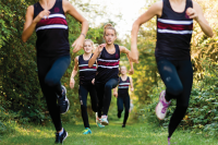 Description: Girls Running