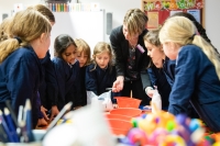 Description: Stem club at Burgess Hill Girls Prep School