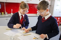 Description: Russell House Science in the Lab