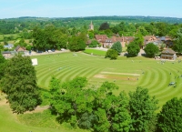Description: Twyford School aerial view