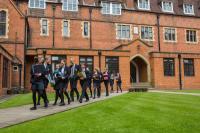 Description: Cranleigh New Website Images Quad Pupils Walking _28845 (1)