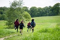 Description: Highgate Pupils on Hampstead Heath